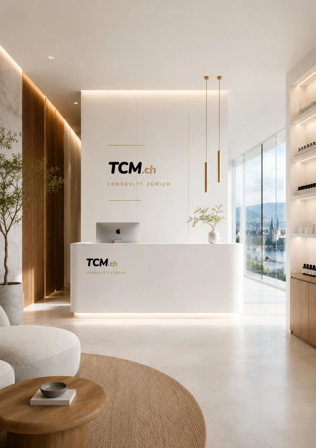 TCM.ch clinic reception in Zürich